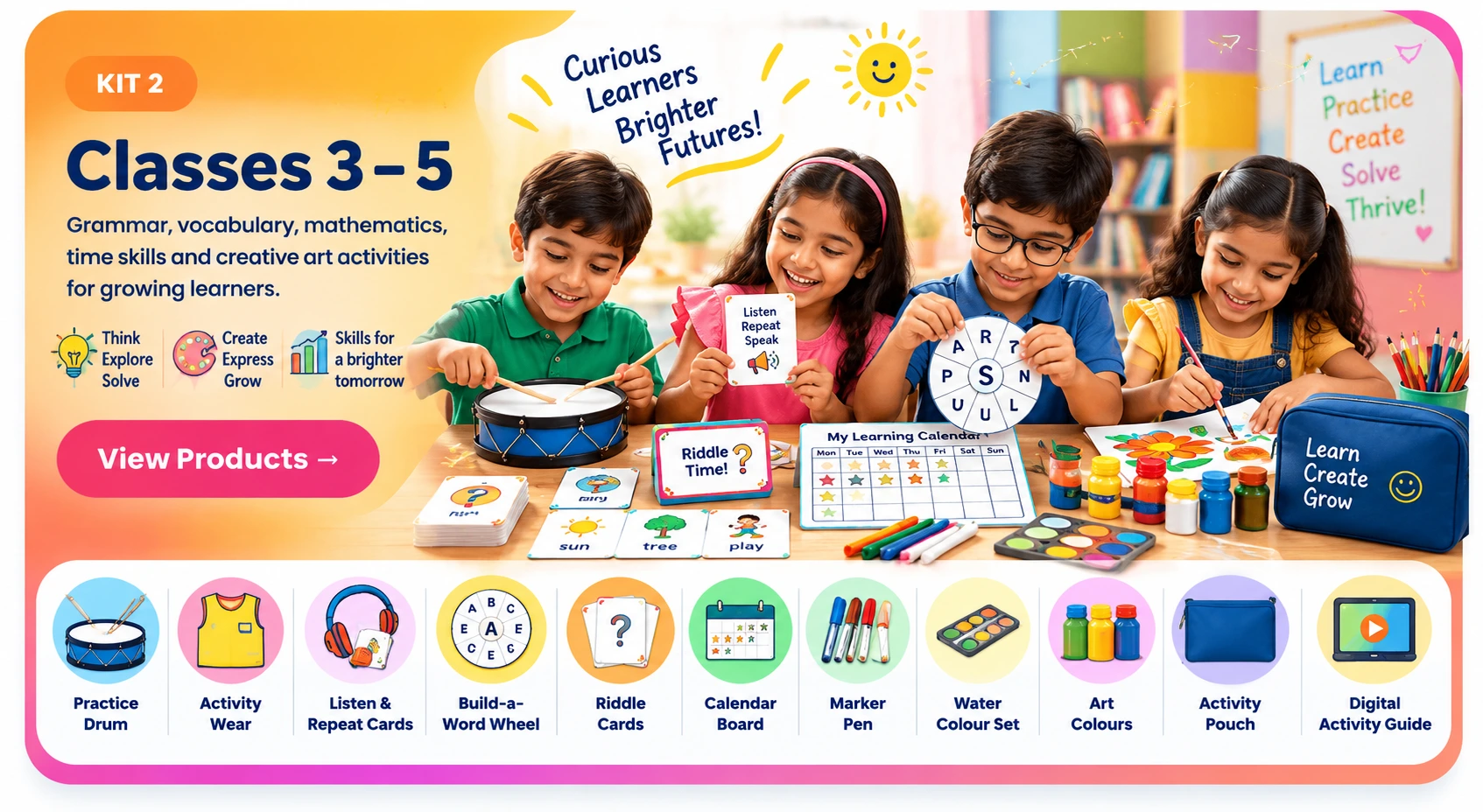 Classes 3 – 5